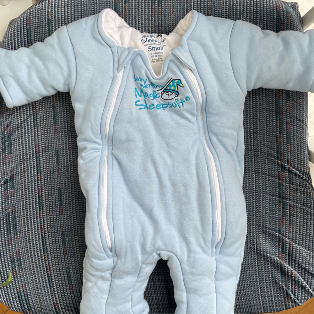 Baby Merlin’s magic sleep suit